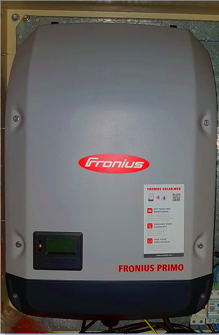 Proyecto fotovoltaica inversor Fronius